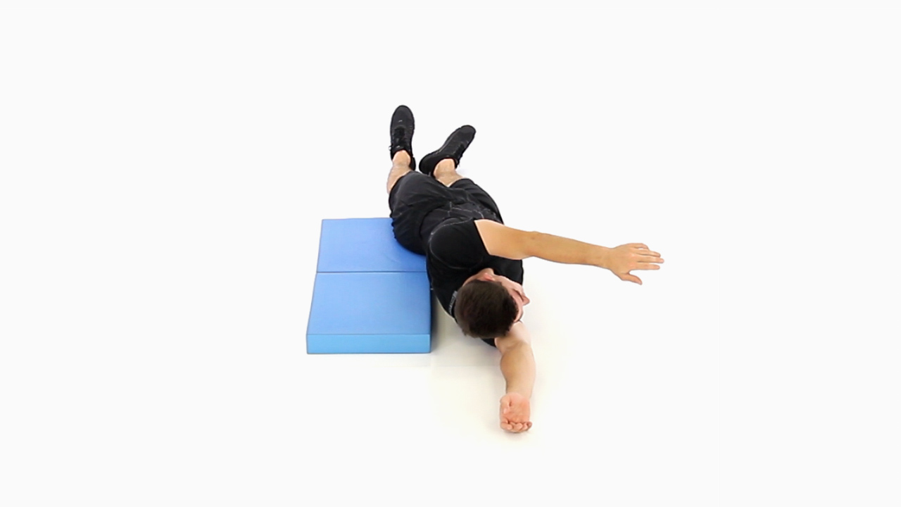 Assisted Rolling Upper body - Supine to Prone