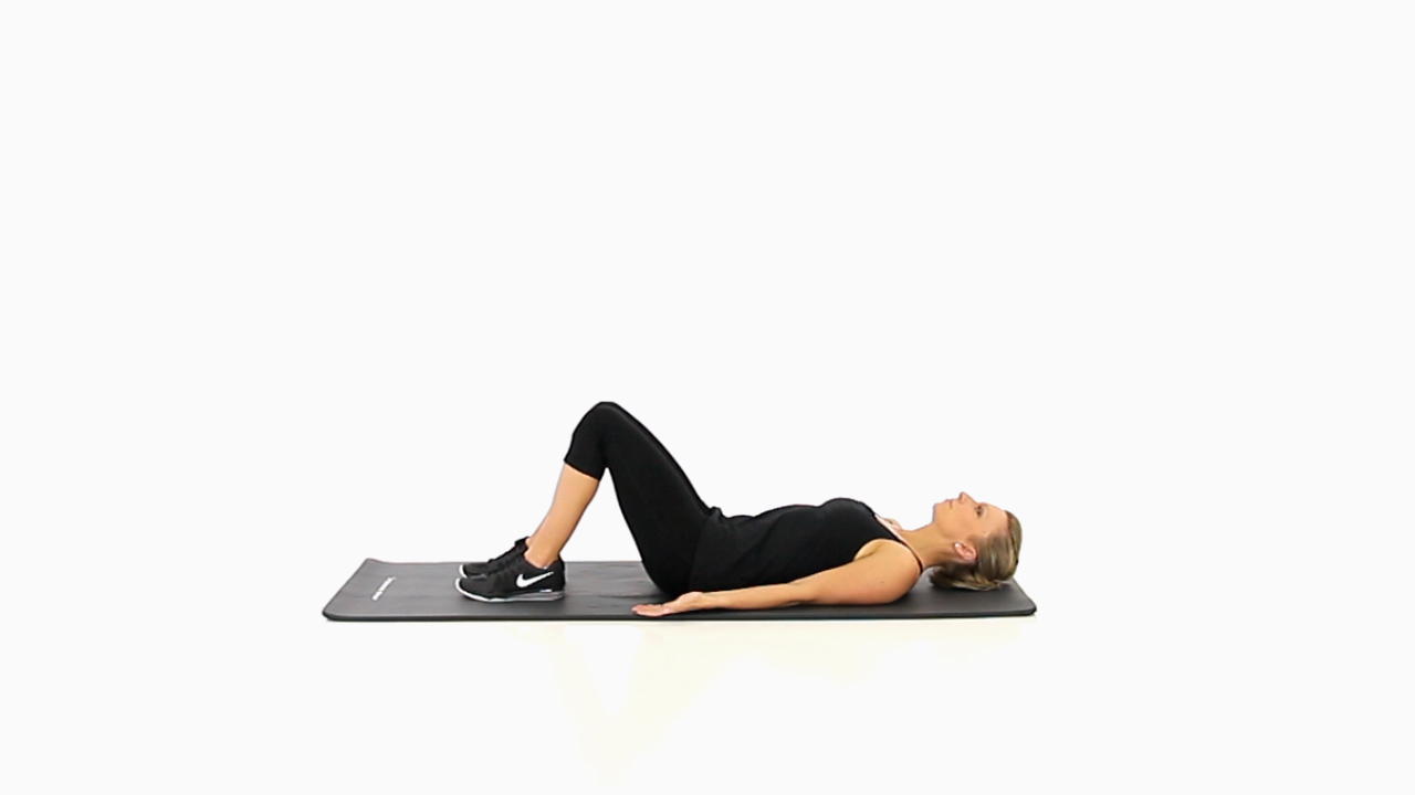 Single Leg Raises Supine Exercise Yoga