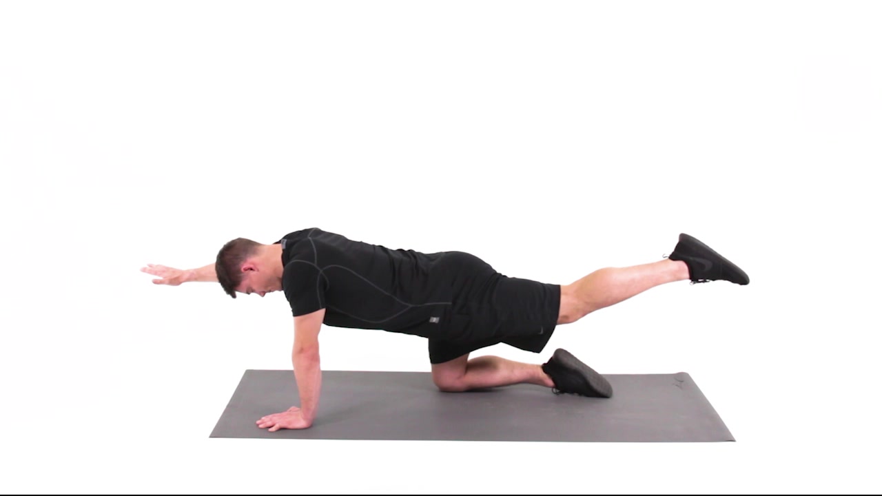 Push-Up Leg Lift 